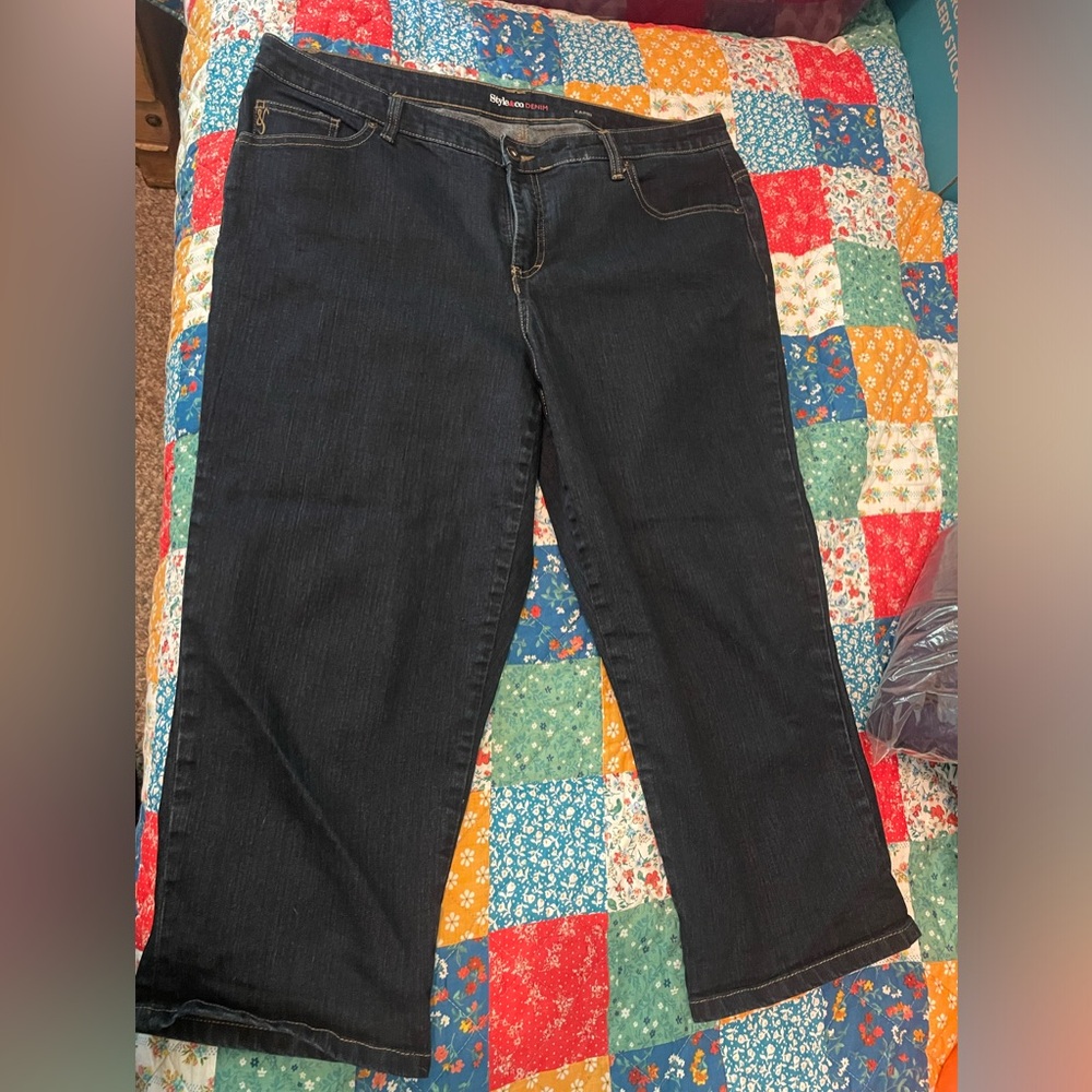Style & Co 16w Midrise Capri